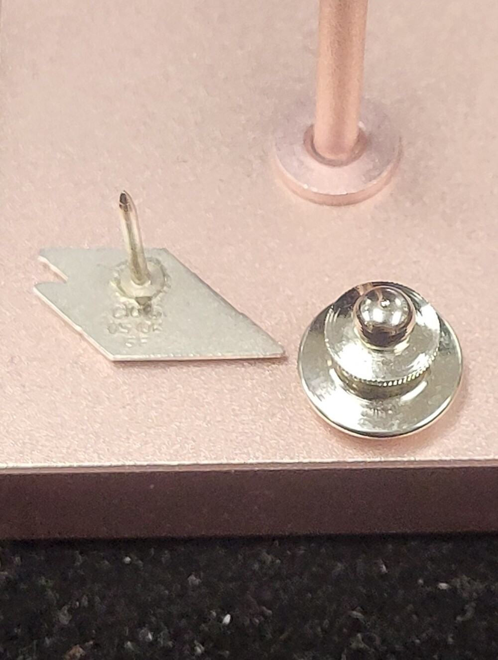 Geometric Stick and Tie Pin Set - Picture 5 of 7
